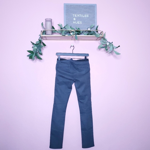 Helmut Lang Coated Sheen Pull on Skinny Pants - Picture 14 of 15